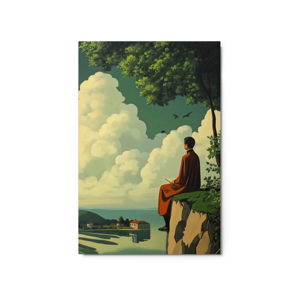 The Contemplative Reader | Art Print