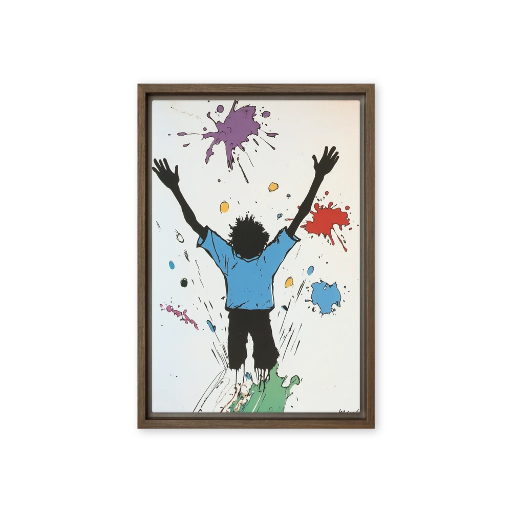 Exuberant Splatters of Youth | Art Print