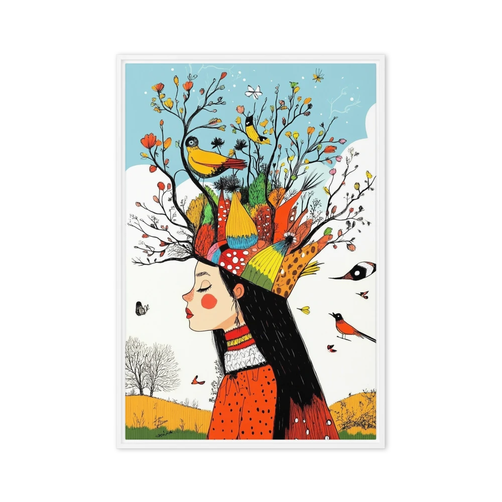 Whimsical Nature Spirit | Art Print