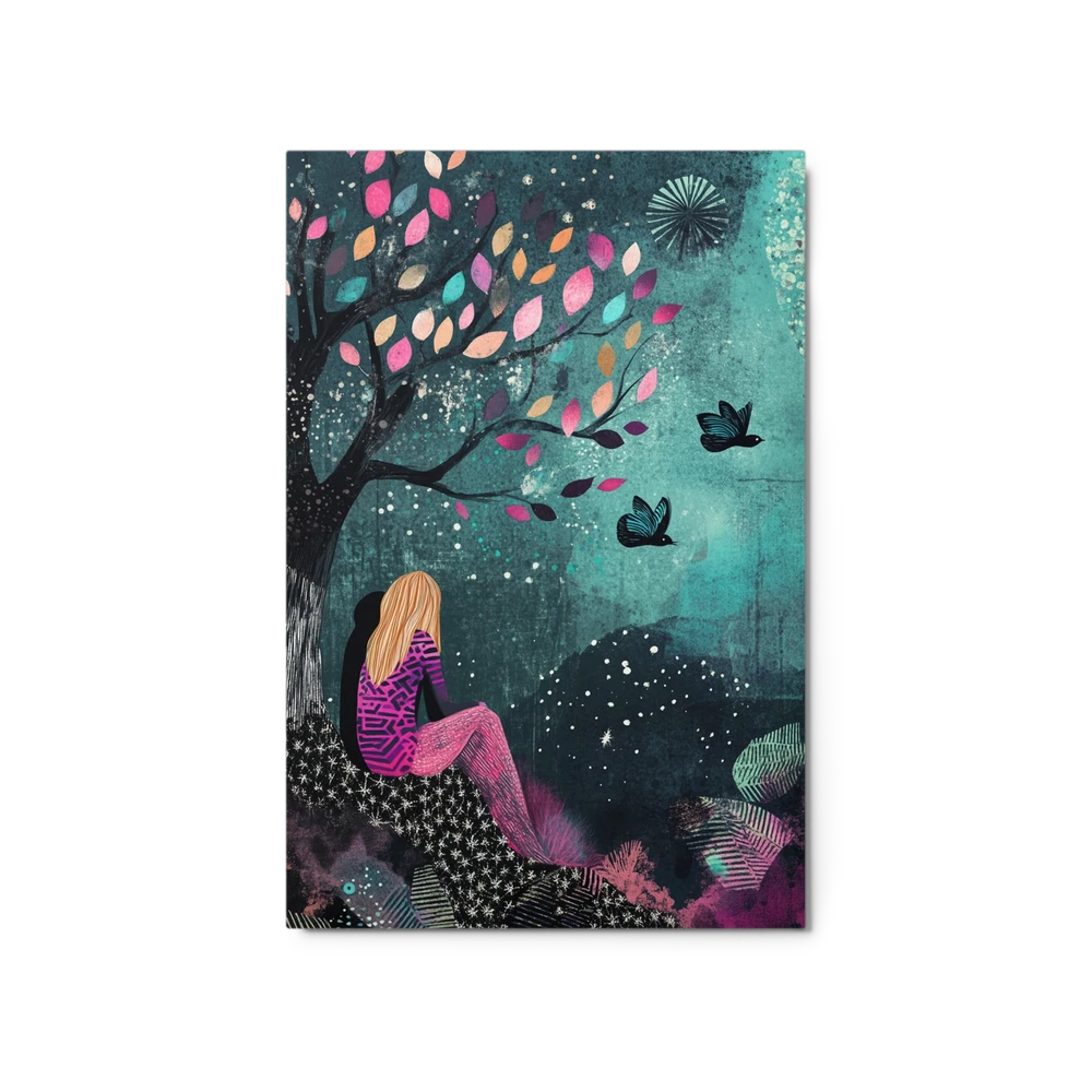Dreamer Under Starlight | Art Print
