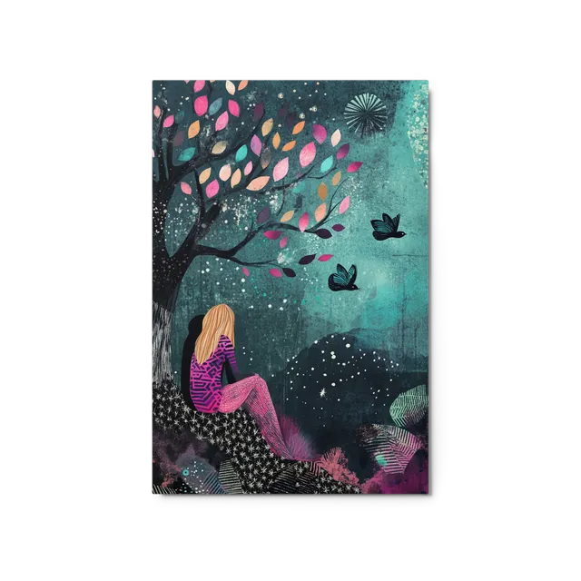 Dreamer Under Starlight | Art Print