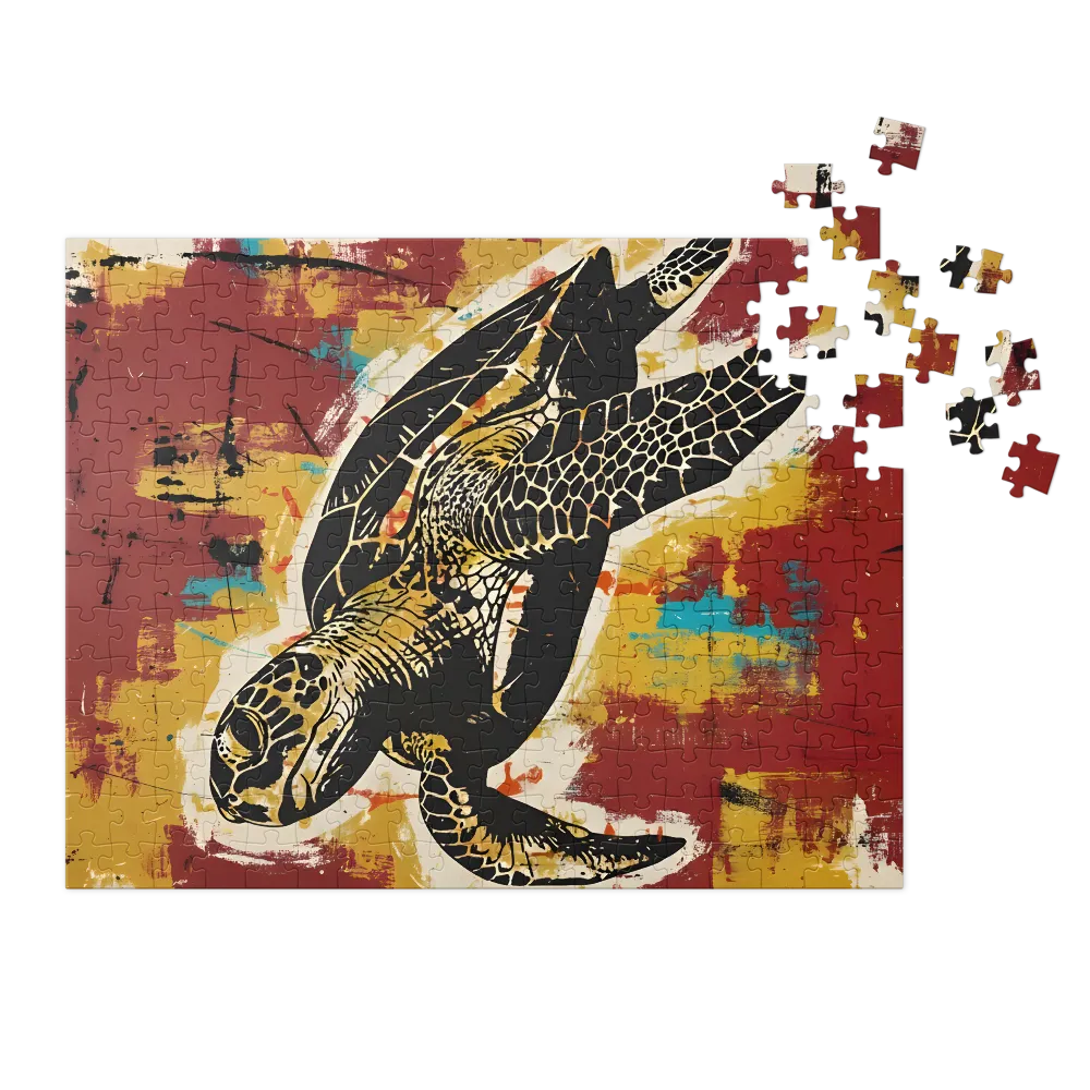 Sea Turtle Screenprint