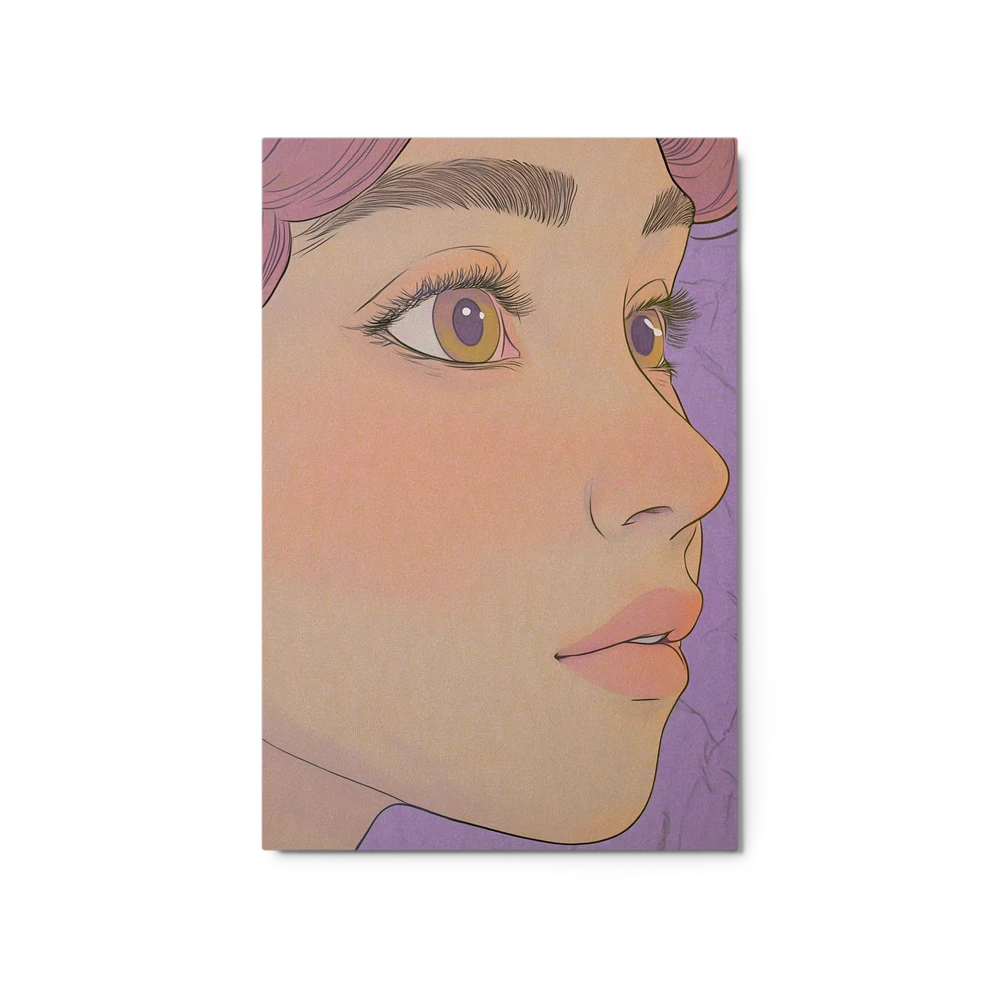 Introspection in Lavender Hues | Art Print