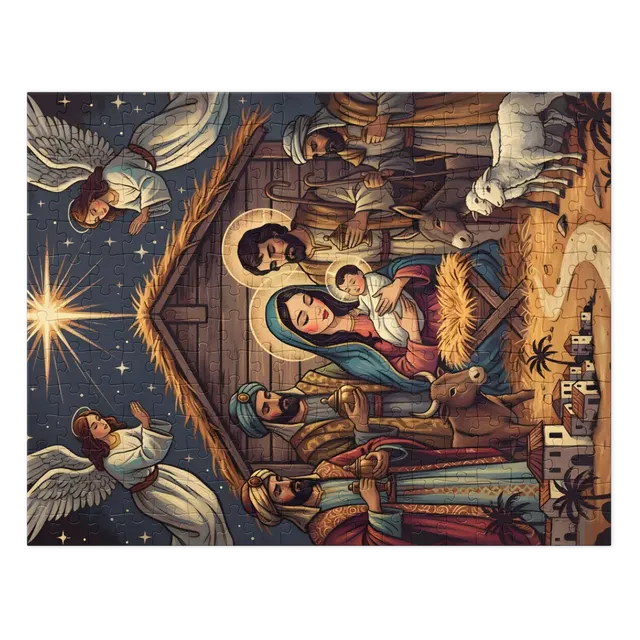 Nativity at the Manger | Jigsaw Puzzles