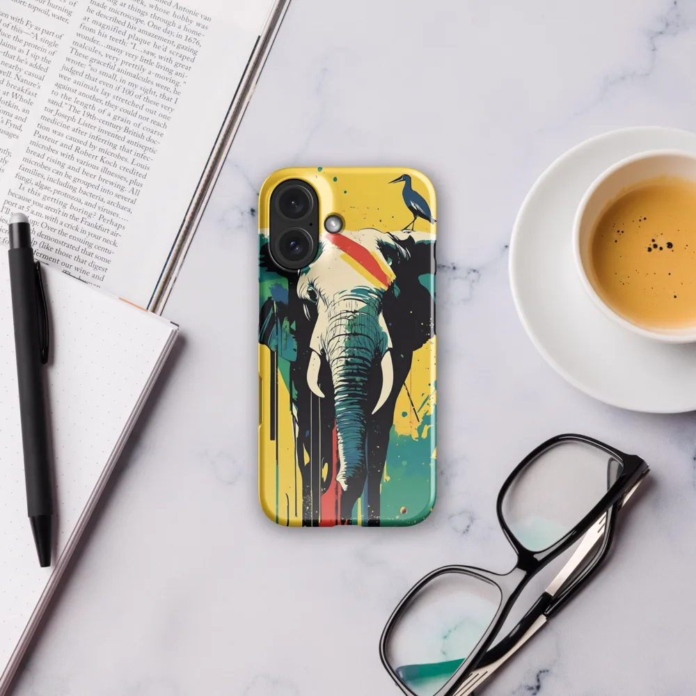 Pop Art Elephant with Bird 
 Samsung Galaxy S24 Plus | Tough Case