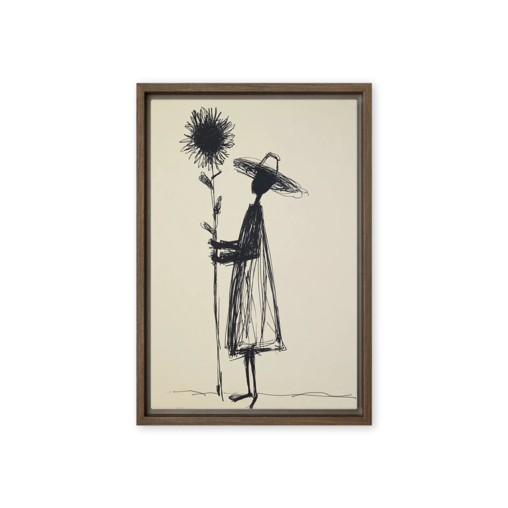 Sunflower Companion | Art Print
