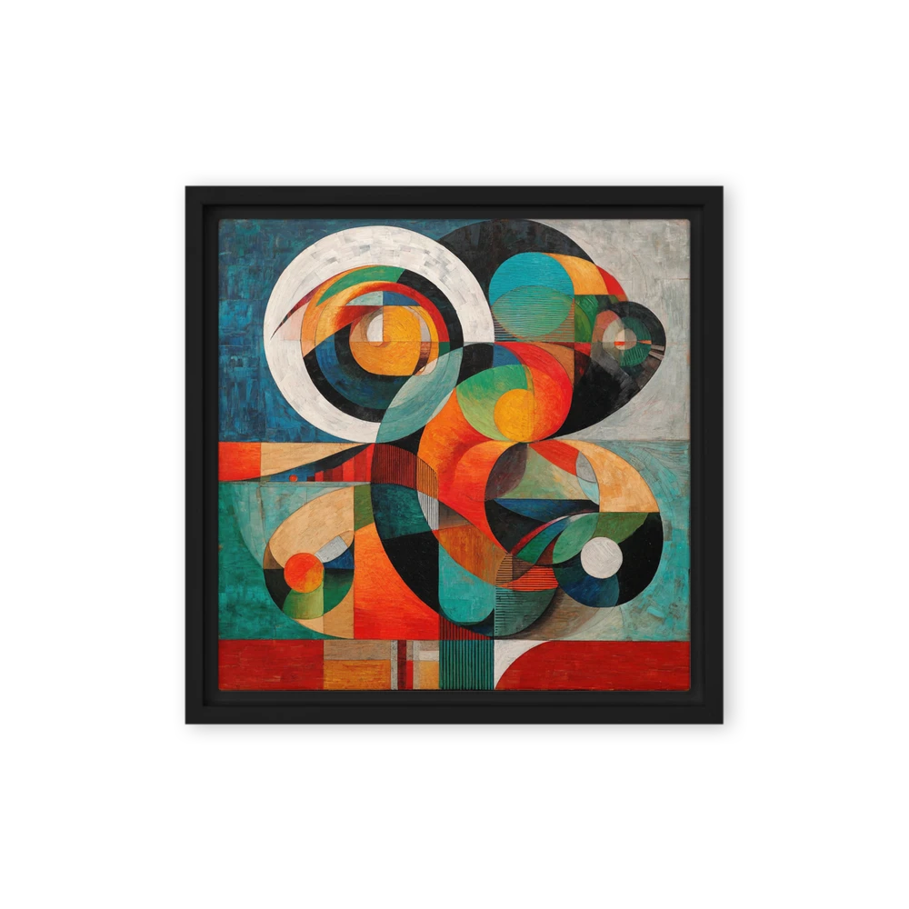 Dynamic Geometric Abstraction | Art Print