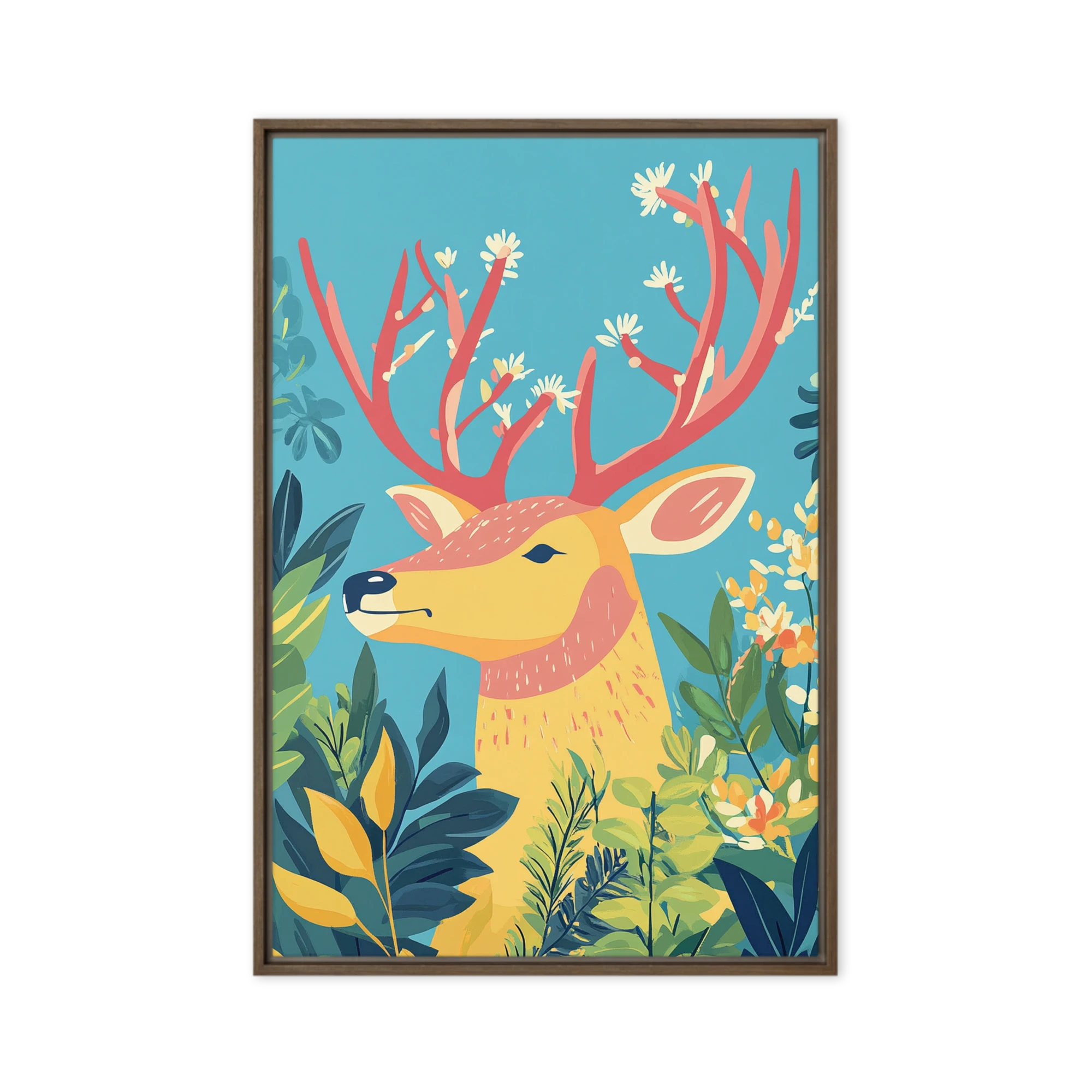 Enchanted Forest Deer | Art Print