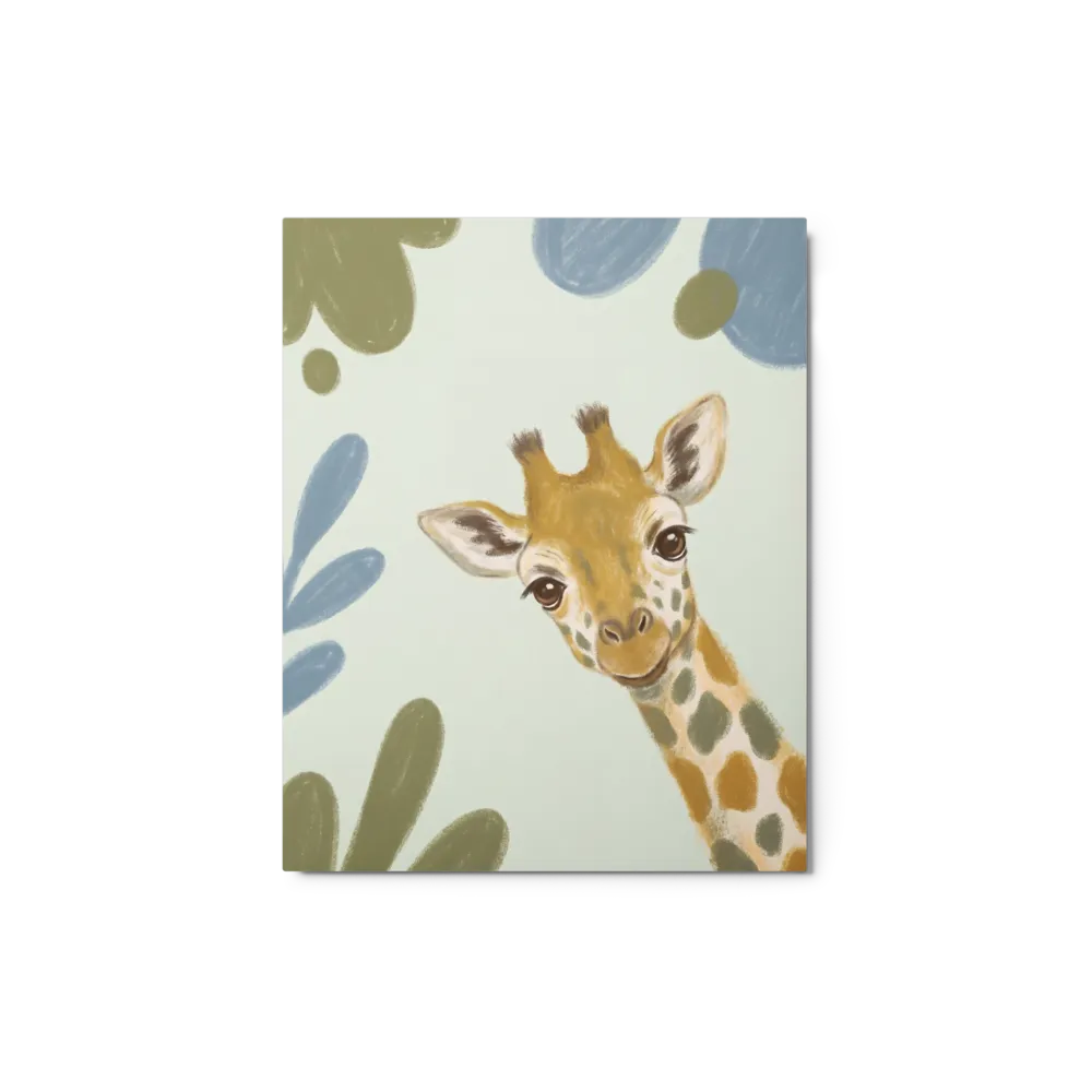 Playful Baby Giraffe