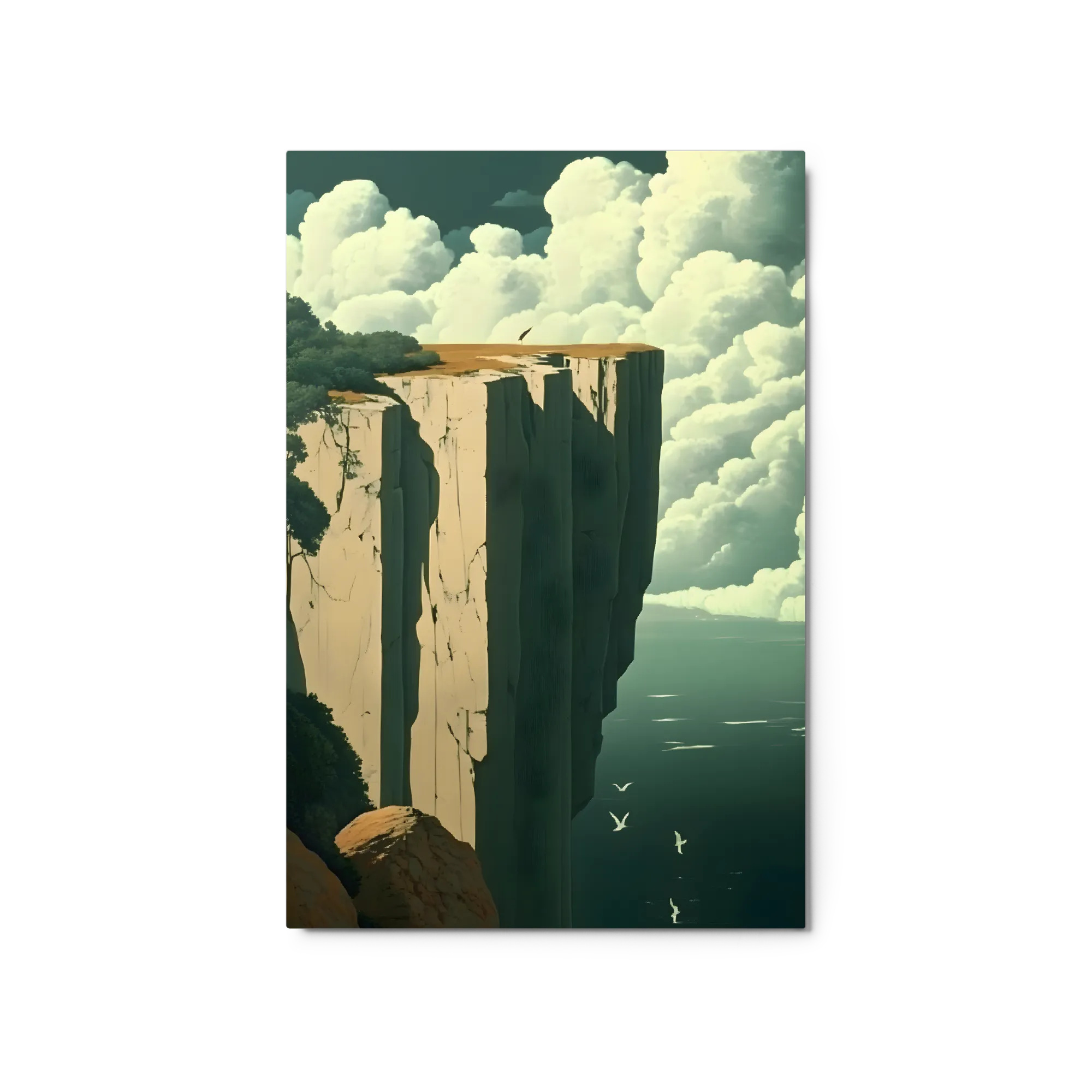 Veduta Tranquilla della Scogliera