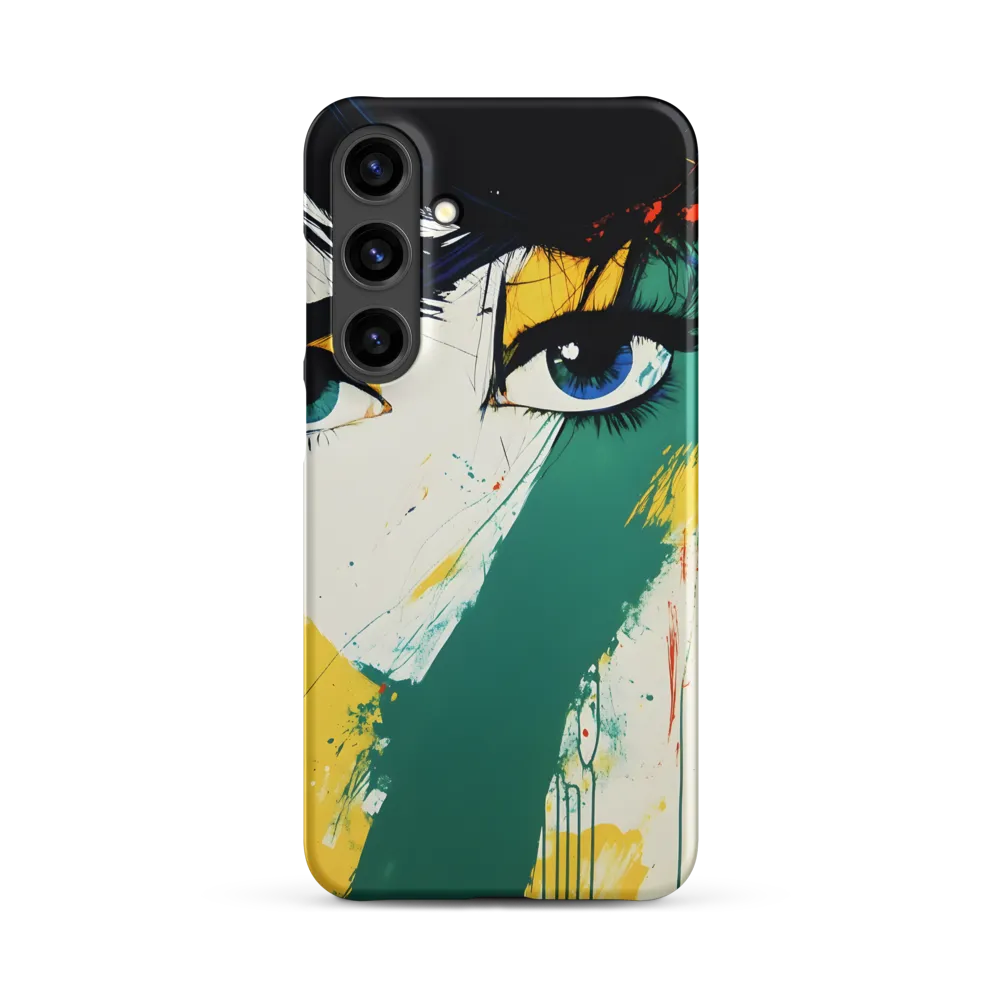 Abstract Pop Art Portrait of Eyes | Phone Case