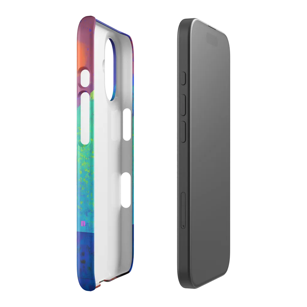Meditative Urban Canvas 
 iPhone 17 Pro Max | Snap Case