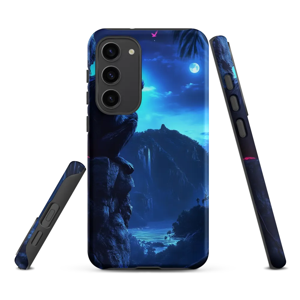Surreal Monkey at Night | Phone Case