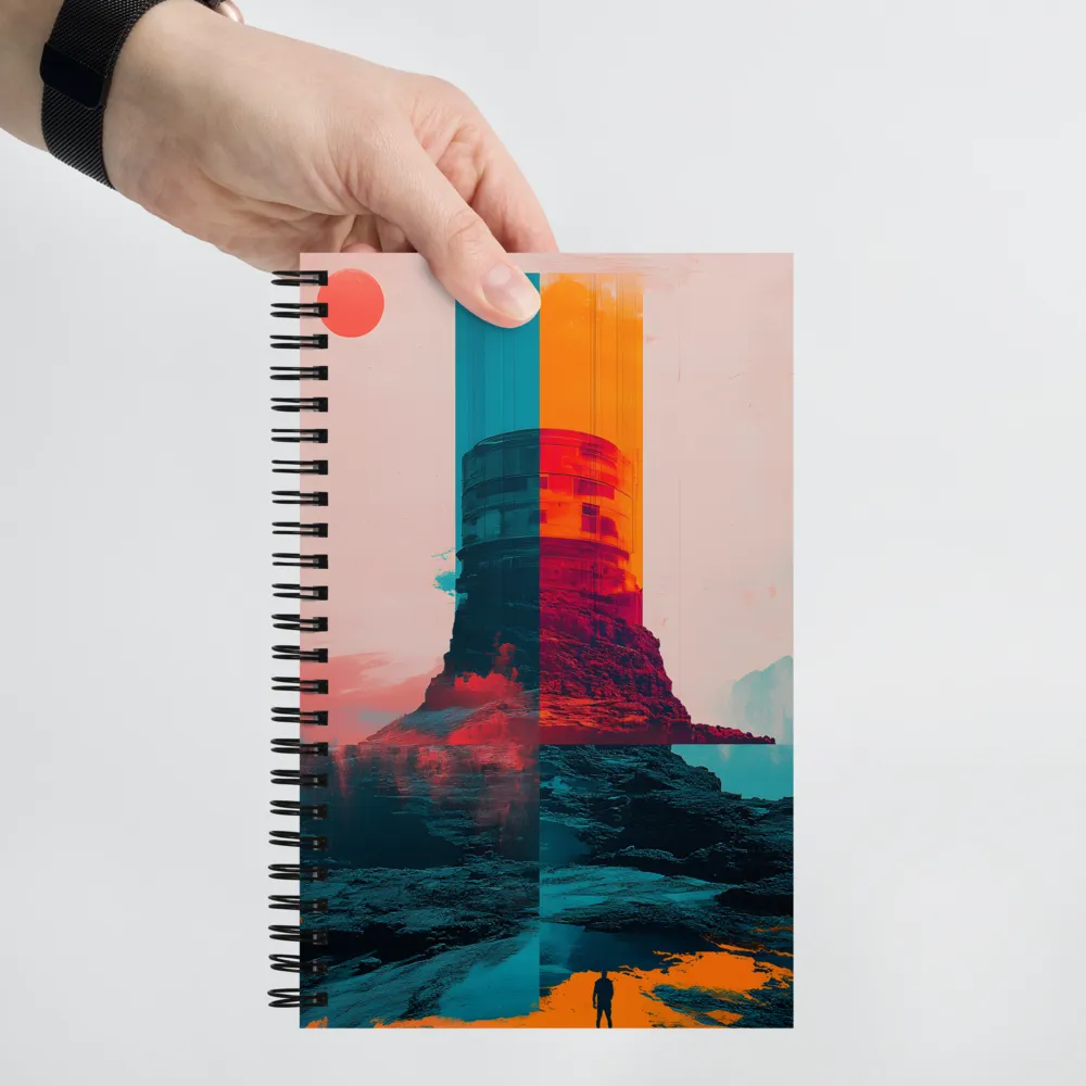 Temporal Divide 
 Spiral Notebook | 140 pages