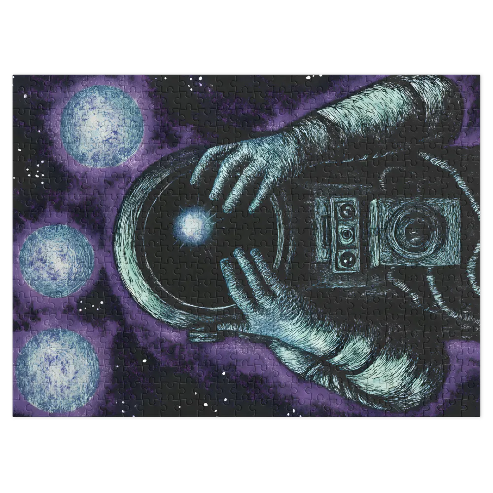 Contemplazione Cosmica 
 Puzzle in scatola di metallo