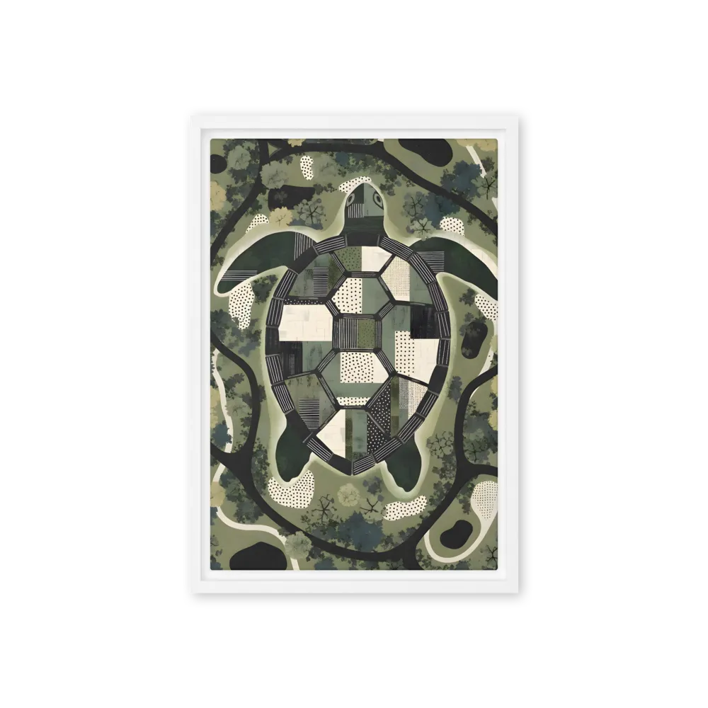 The World Turtle 
 Canvas | 24″x 32″