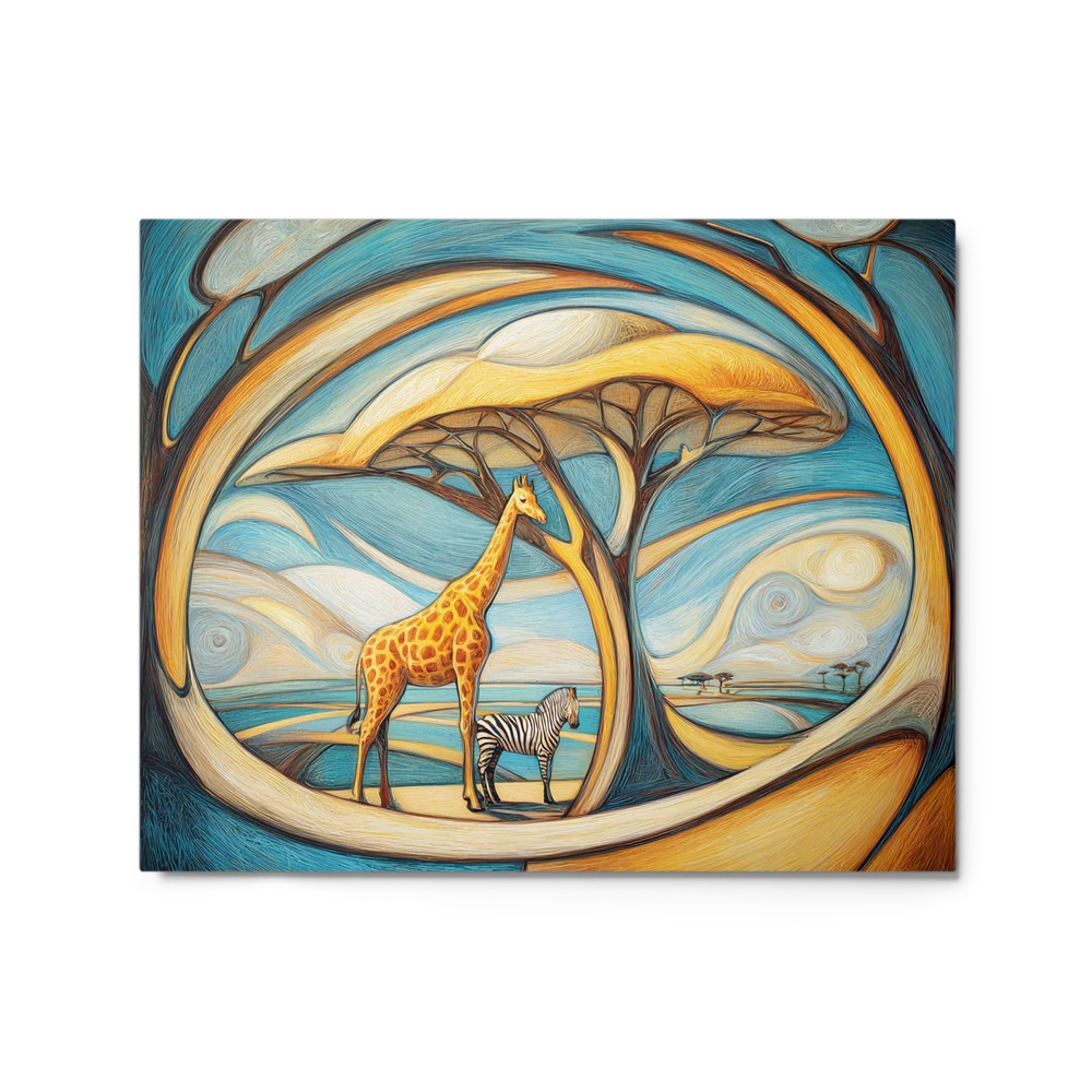 Golden Savanna Harmony | Art Print