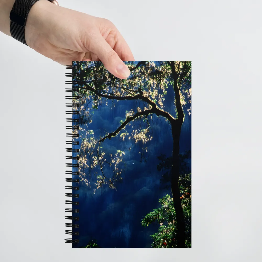 Enchanted Forest Glow 
 Spiral Notebook | 140 pages