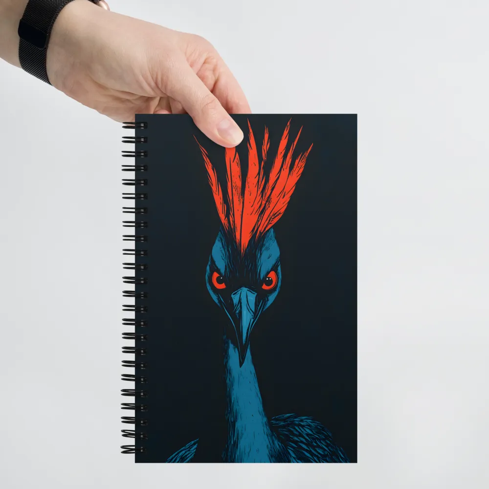 The Crimson Crest 
 Spiral Notebook | 140 pages