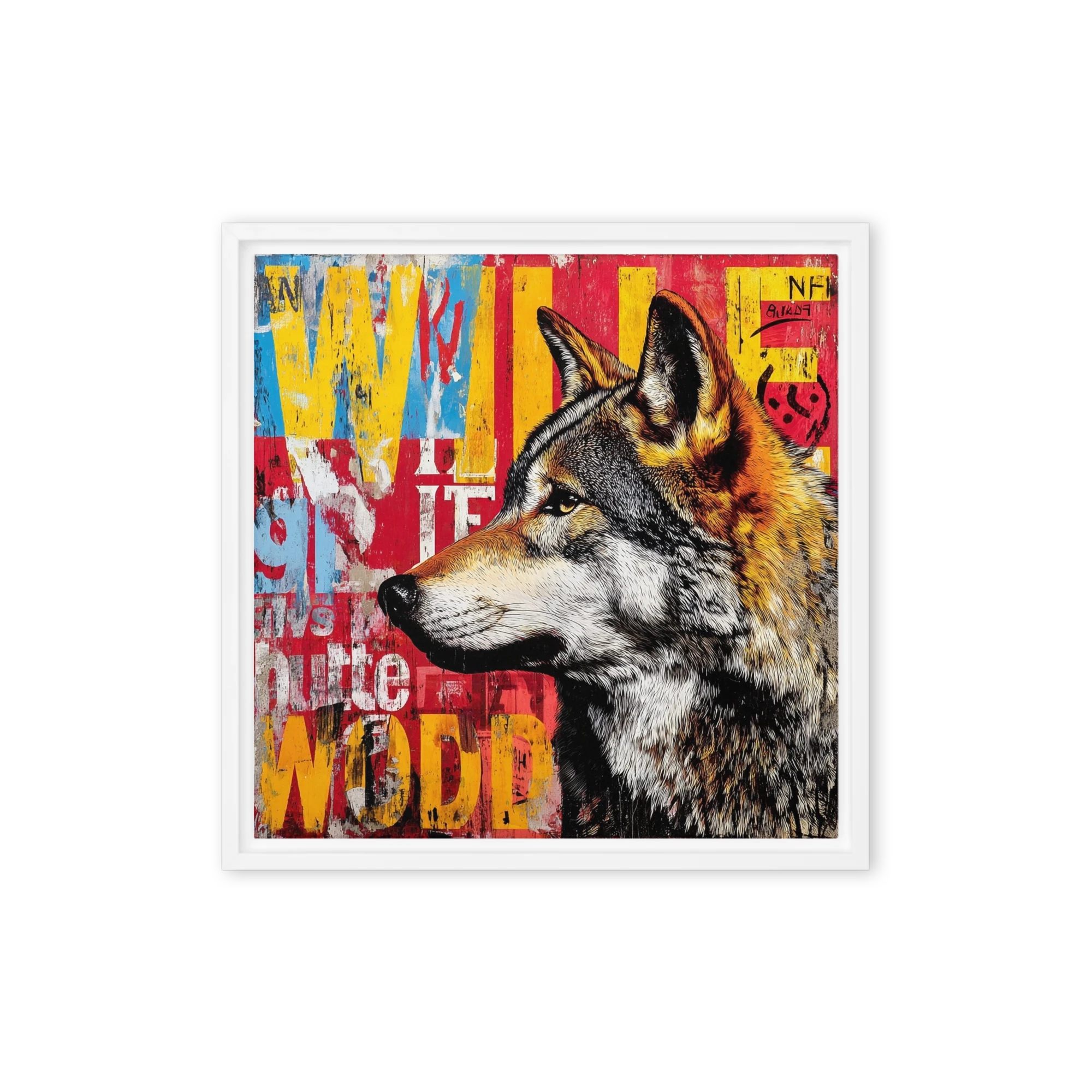 Urban Wolf Collage