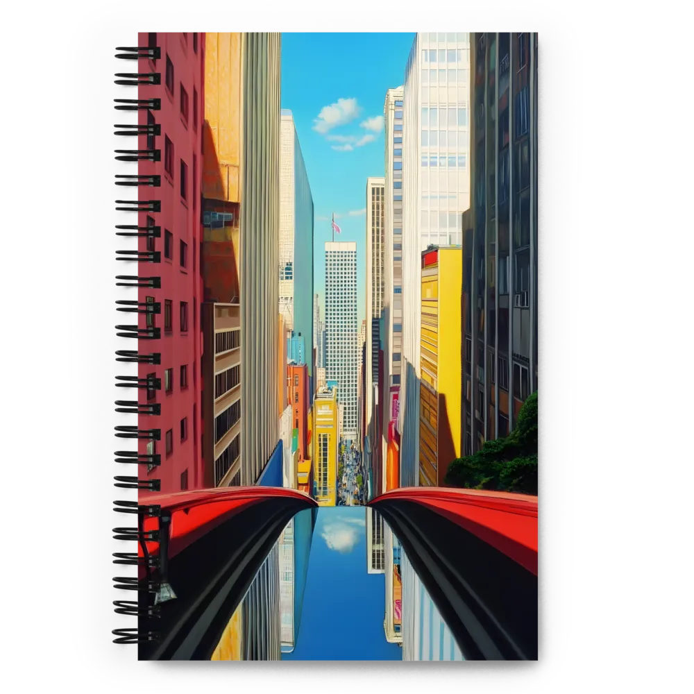 Urban Reflection Vista 
 Spiral Notebook | 140 pages