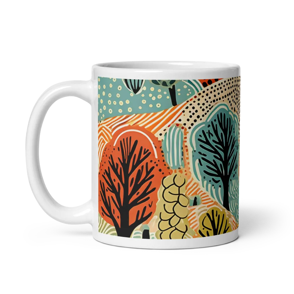 Whimsical Abstract Landscape | Mug