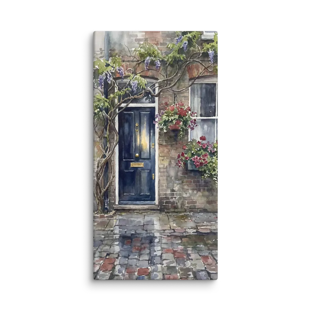 The Indigo Portal 
 Poster with White Frame | 20″x 30″