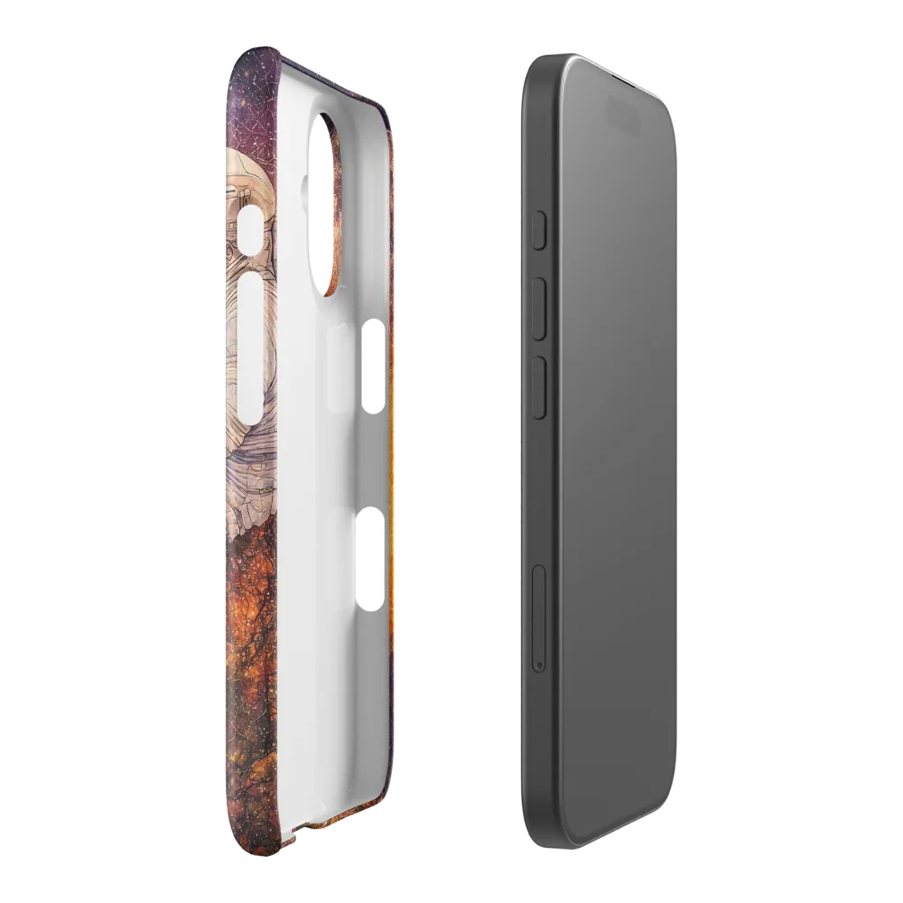 Cosmic Contemplation | Phone Case |  S10 | Snap Case | Glossy