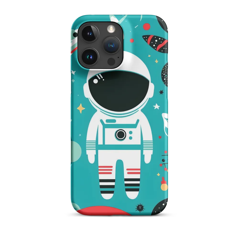 Astronaut in Space Design | Phone Case