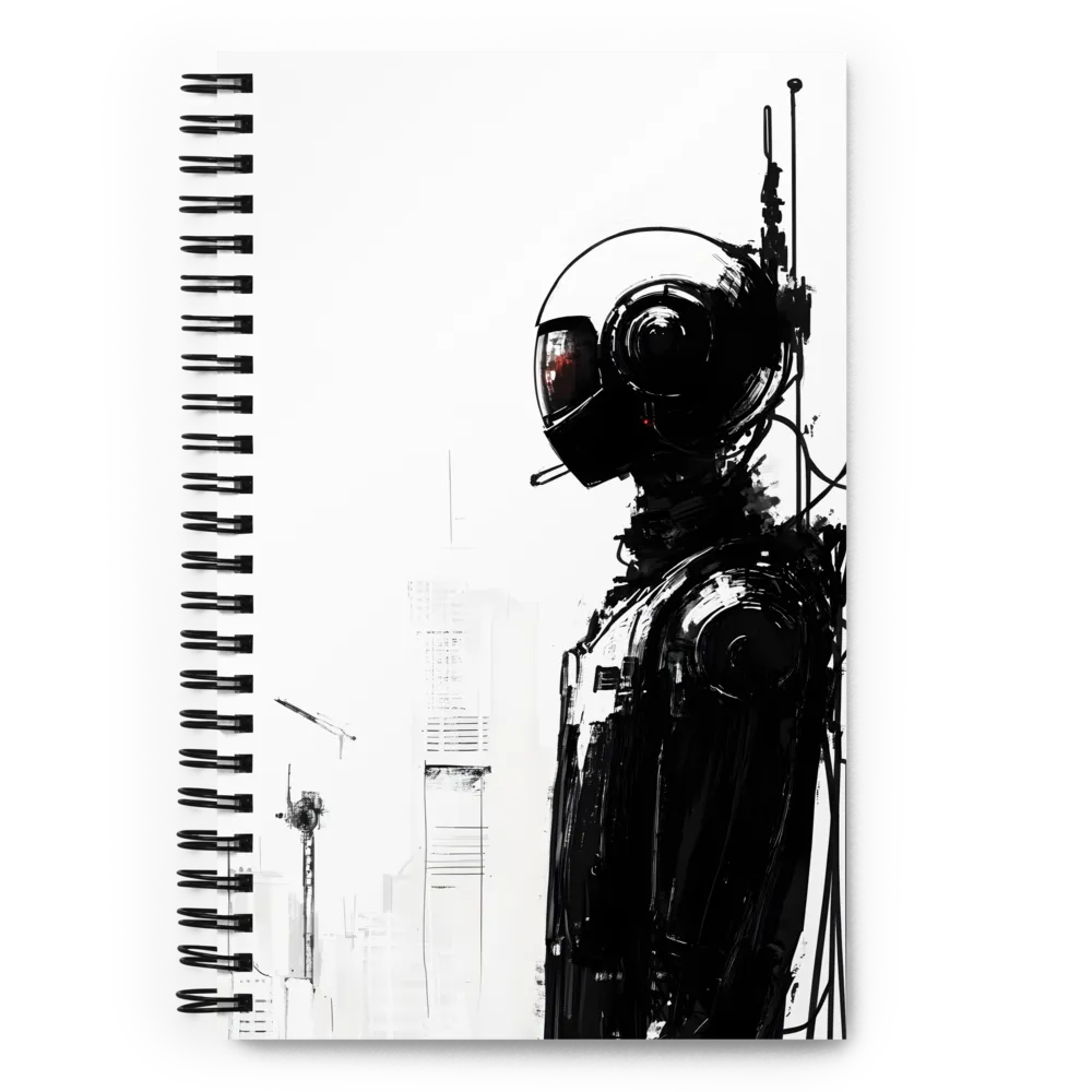 The Silent Sentinel 
 Spiral Notebook | 140 pages