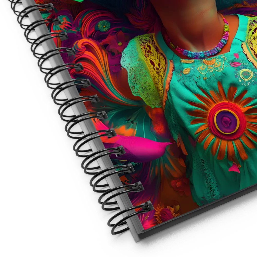 Exuberant Chroma Dream 
 Spiral Notebook | 140 pages