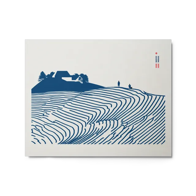 Terraced Fields Horizon | Art Print
