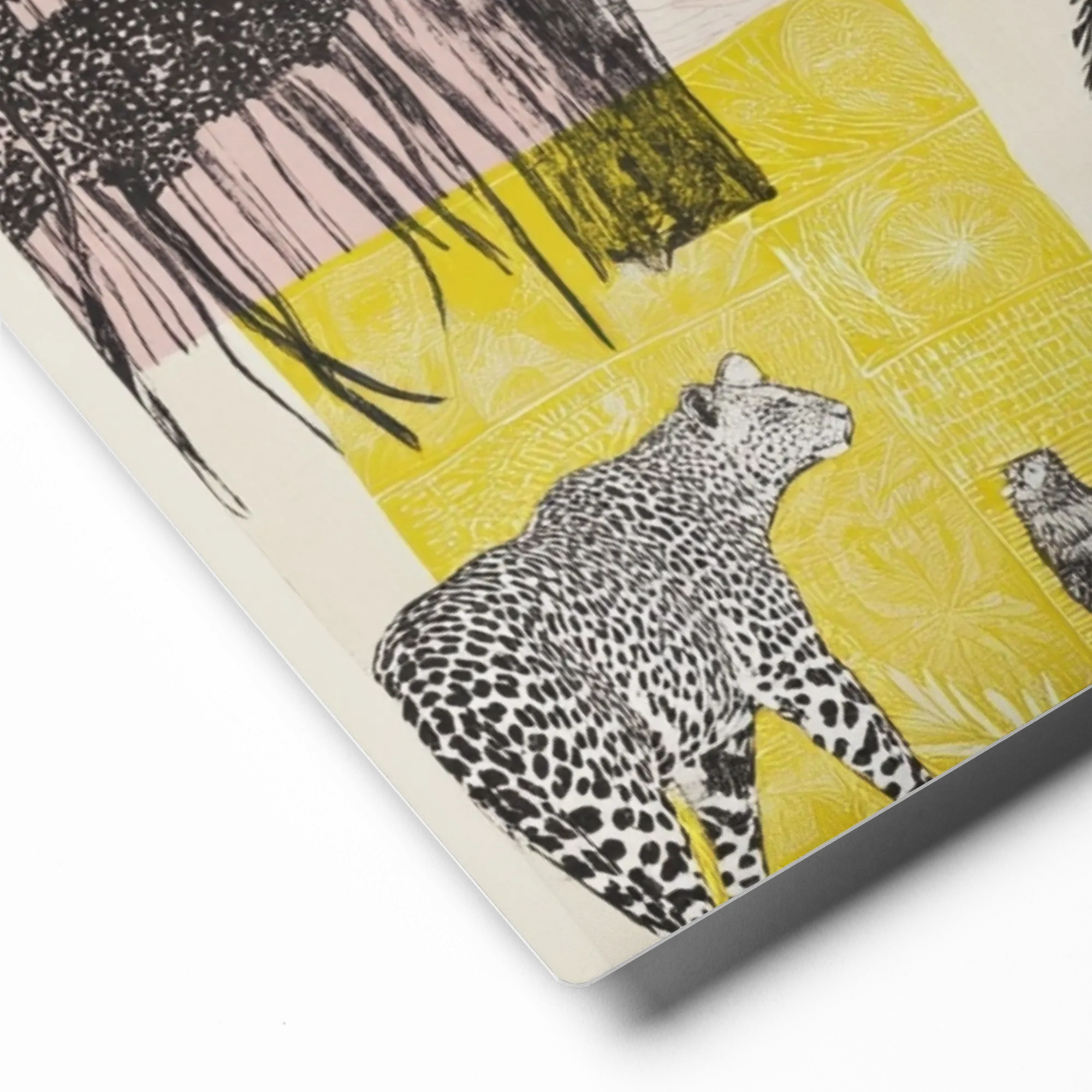 Savannah Lions and Leopards | Art Print