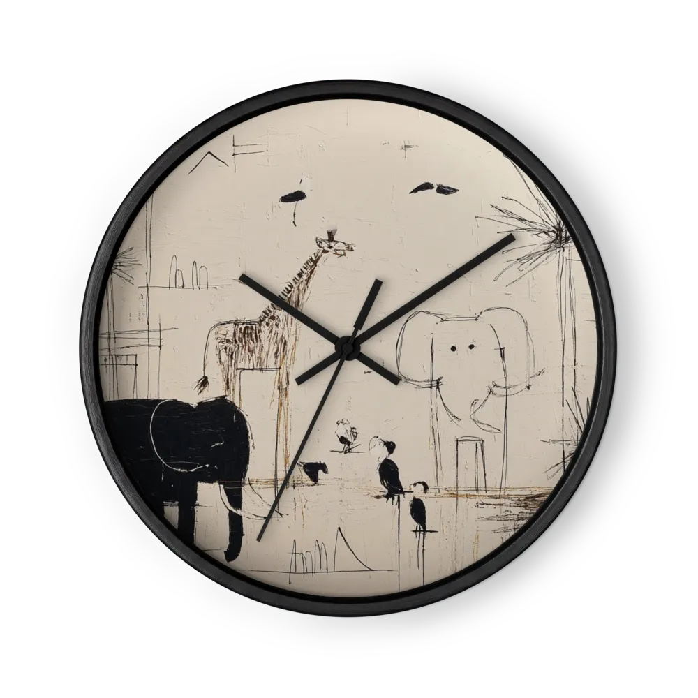 Safari Lineage | Wall Clock