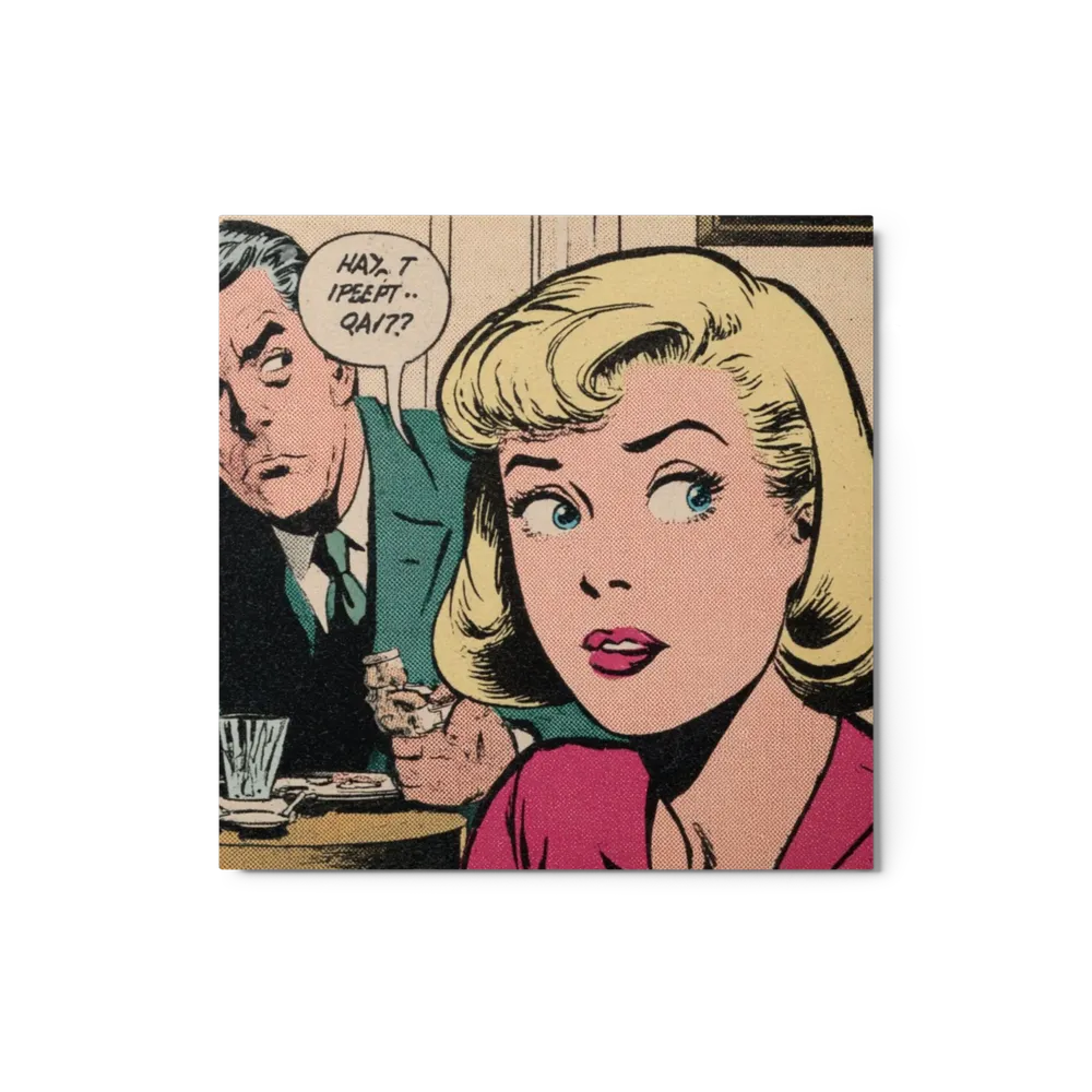 Vintage Comic Drama | Art Print