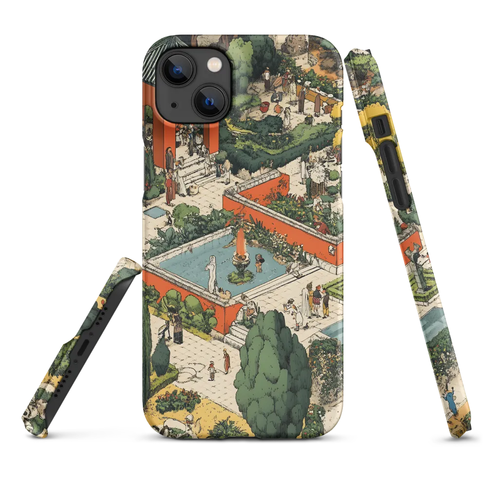 Vibrant Garden Illustration | Phone Case