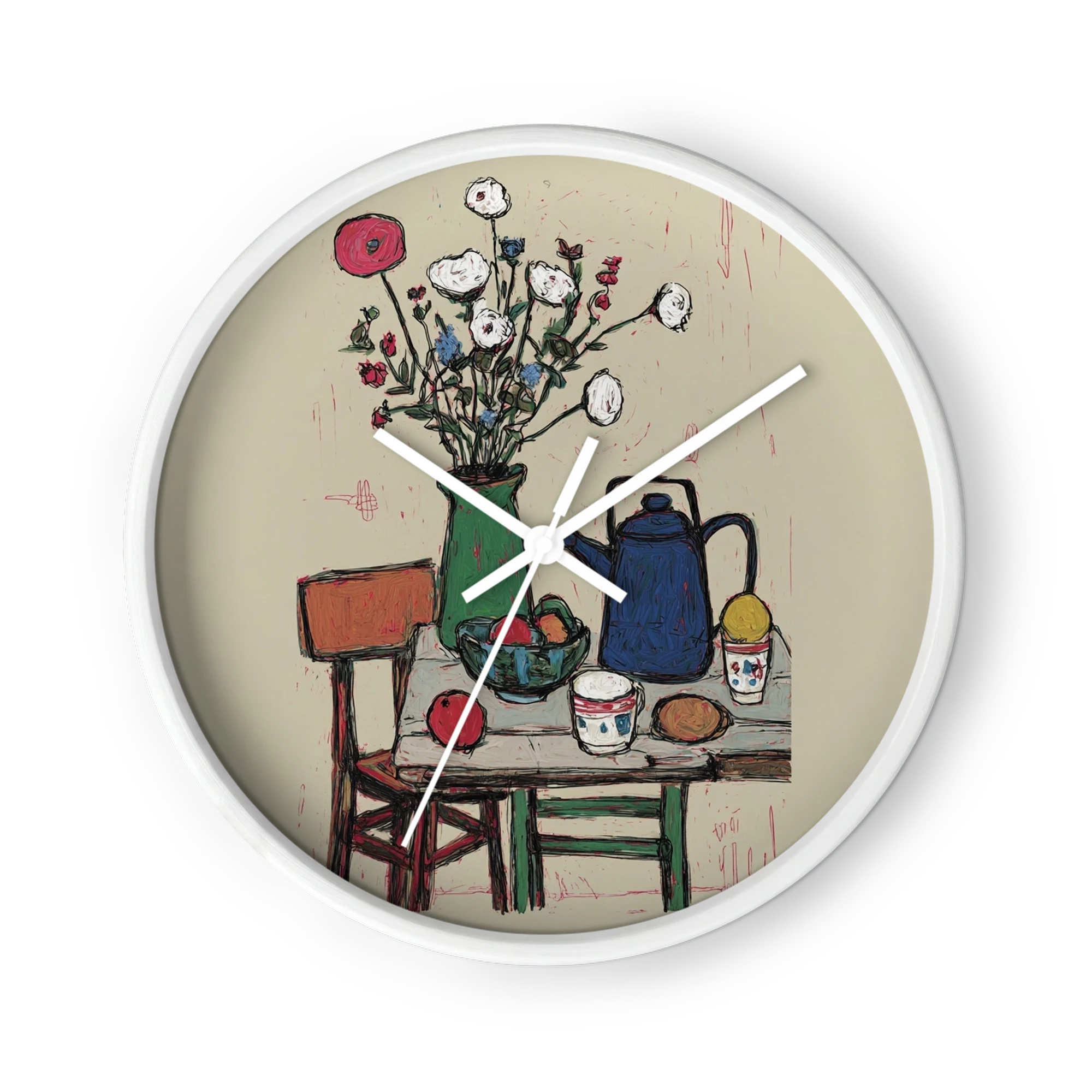Still Life with Flowers and Teapot