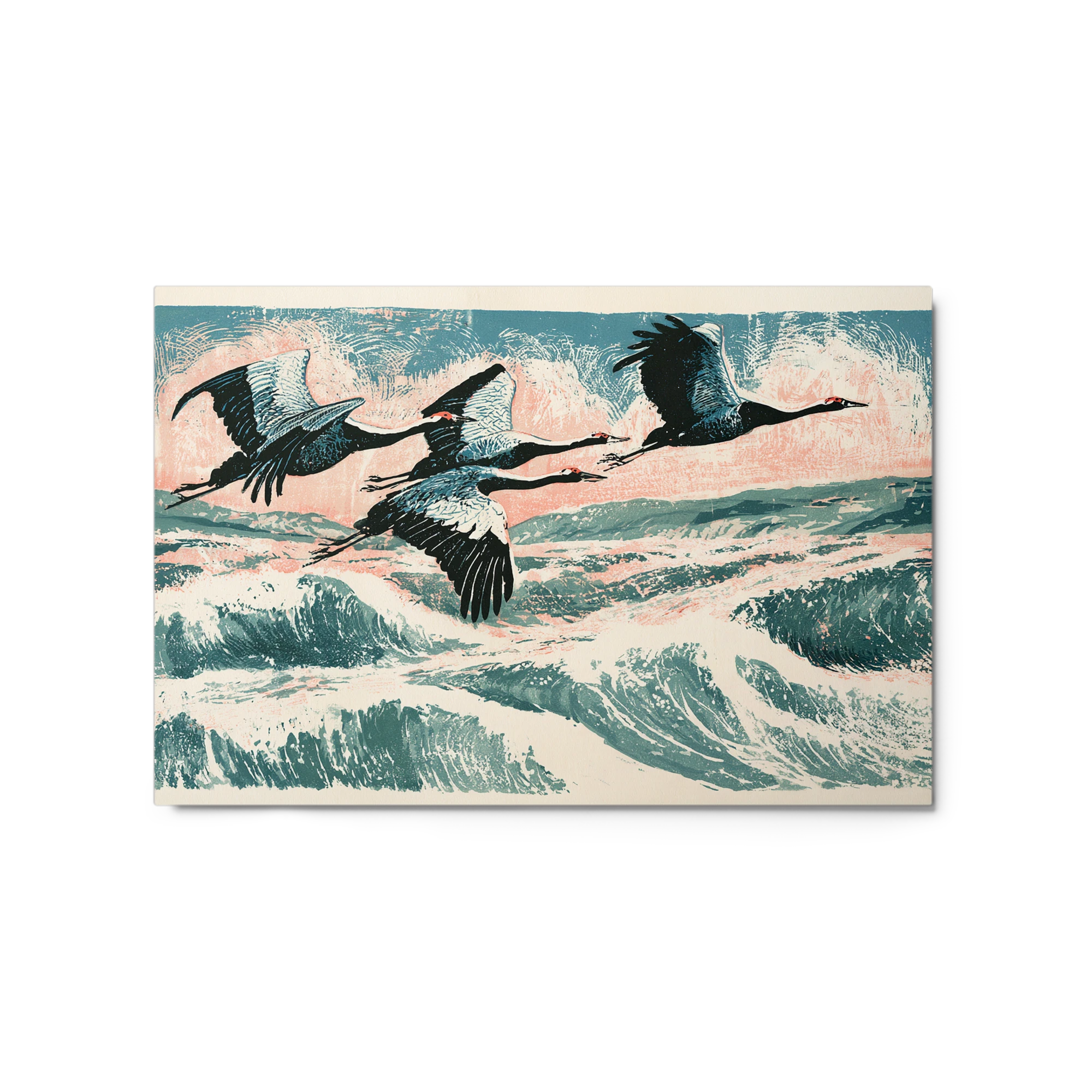 Cranes Above the Crest