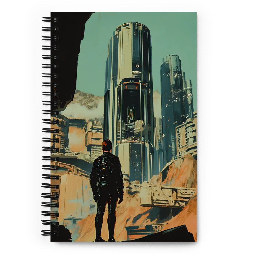 Distant Horizons 
 Spiral Notebook | 140 pages