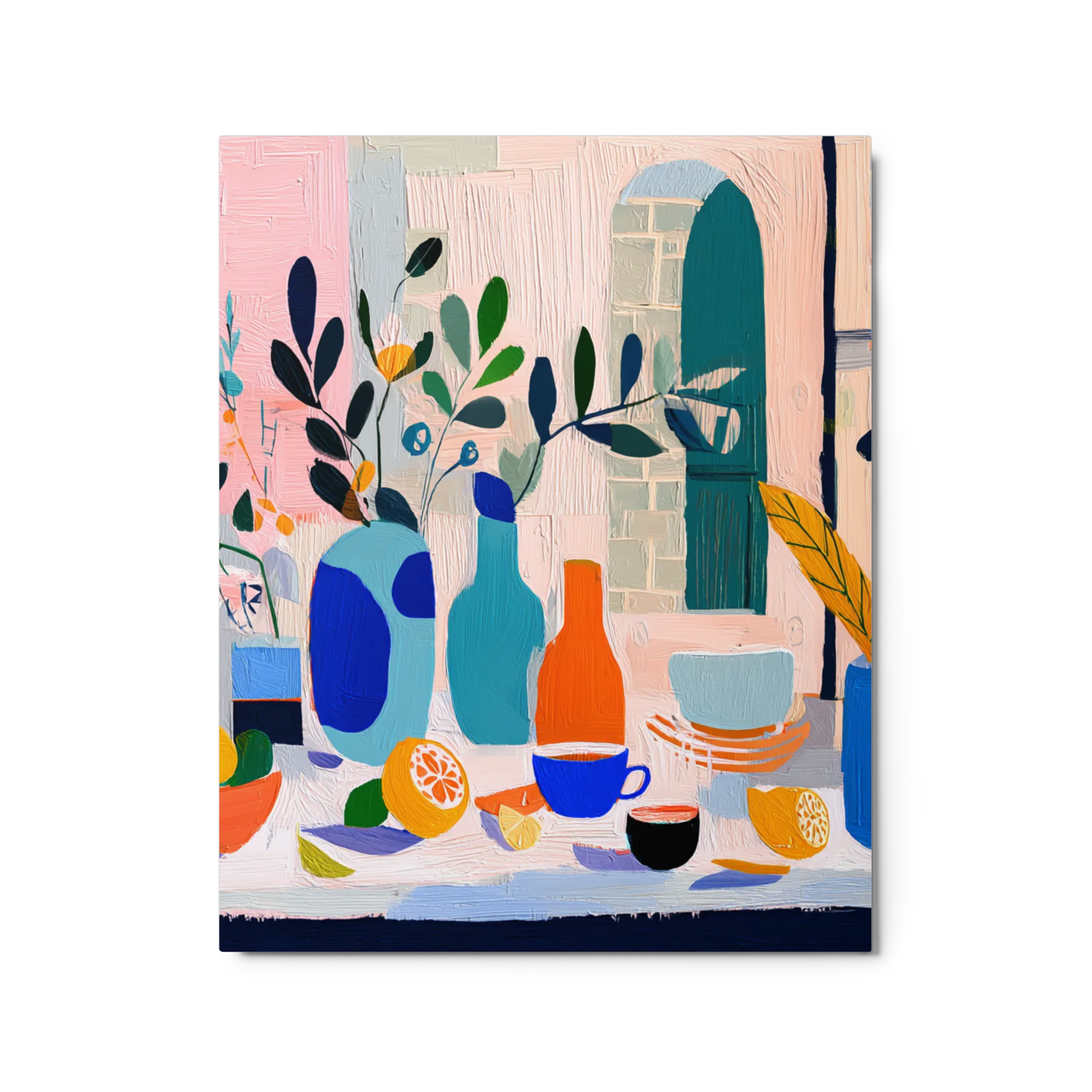 Vibrant Still Life with Citrus