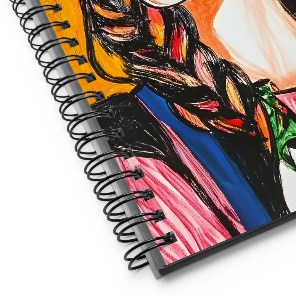 The Vibrant Gaze 
 Spiral Notebook | 140 pages