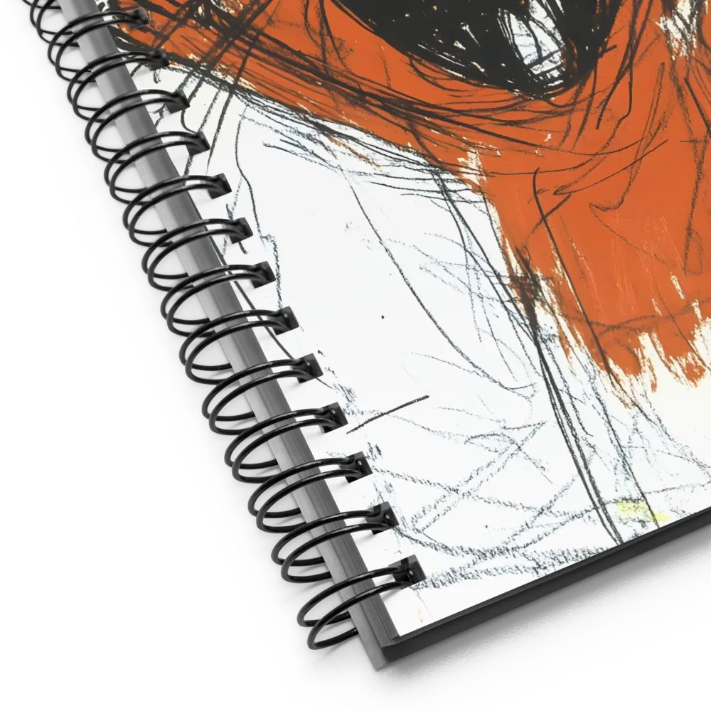 Furious Feline Sketch 
 Spiral Notebook | 140 pages