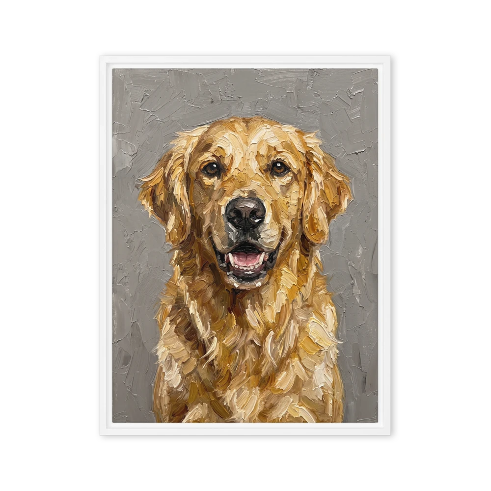 Pet Portrait — Impasto