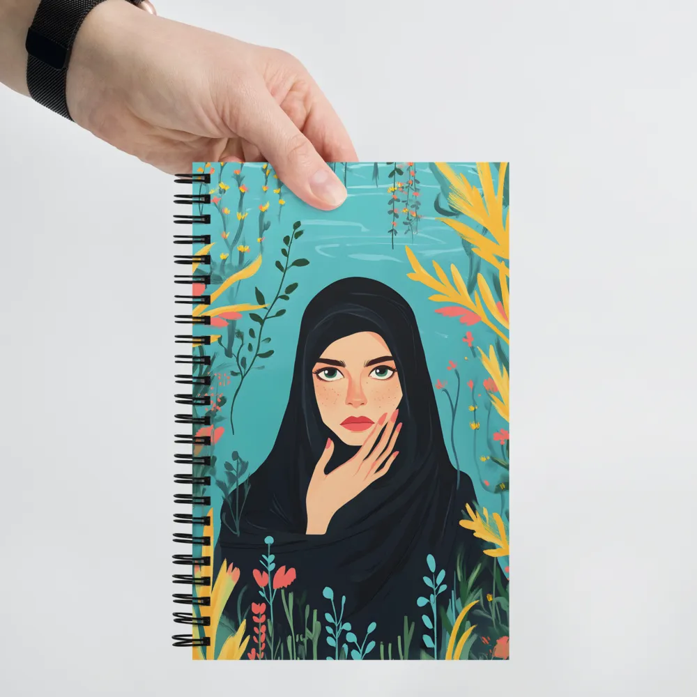 Contemplation Amidst Foliage 
 Spiral Notebook | 140 pages