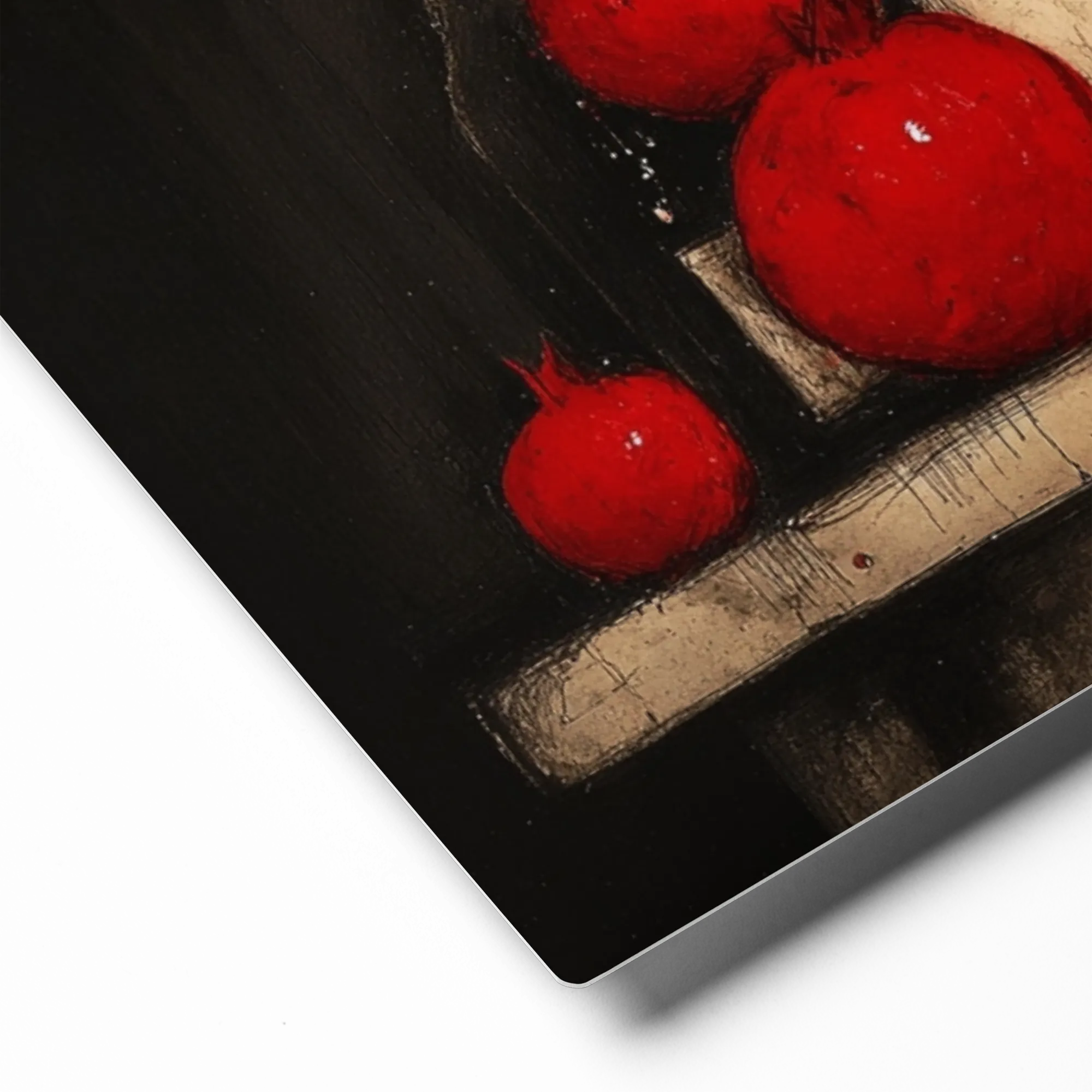 Pomegranates and Red Roses | Art Print