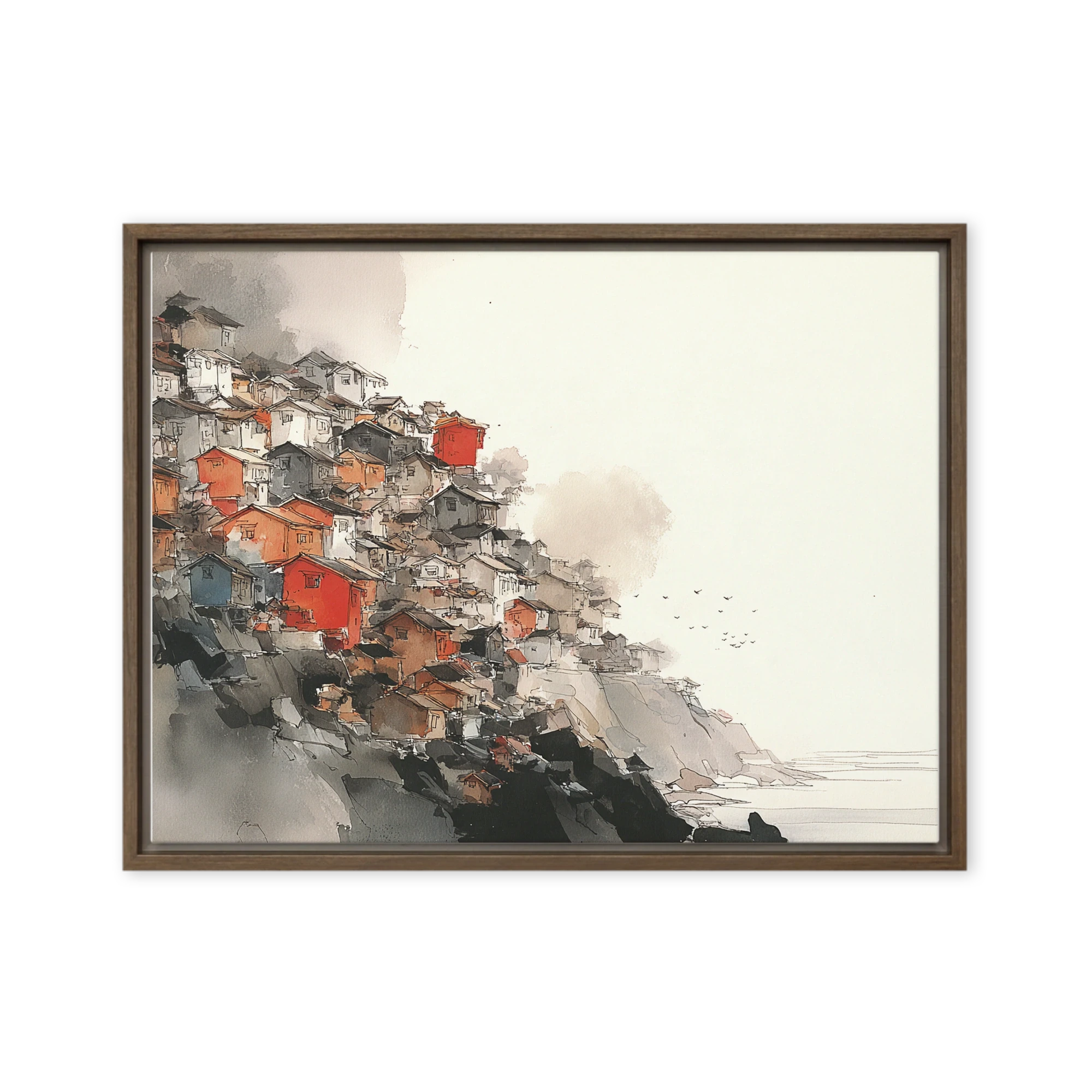 Cliffside Dwellings | Art Print