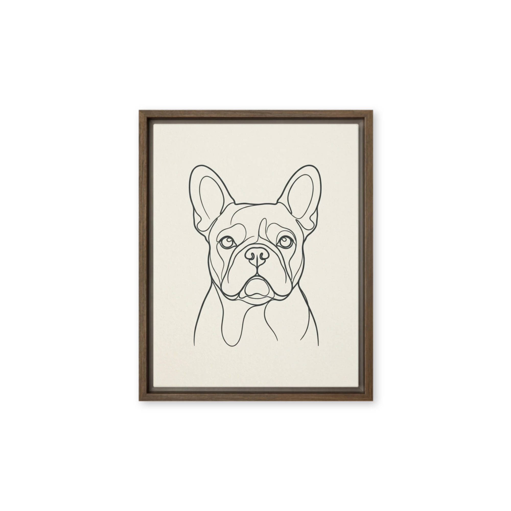 Frenchie in One Line | Art Print