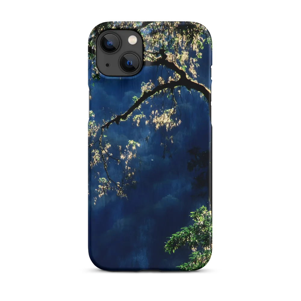 Sunlit Rainforest Silhouette | Phone Case