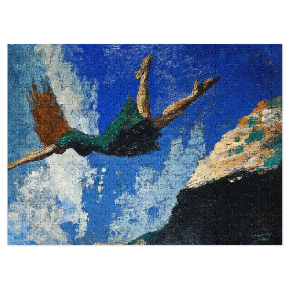 Salto da Liberdade 
 Puzzle em caixa de metal