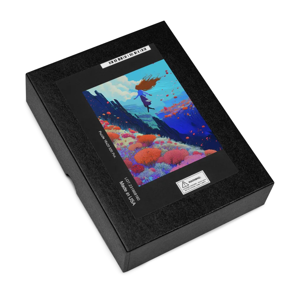 Ethereal Bloom Ascent 
 Jigsaw Puzzle in Tin Box